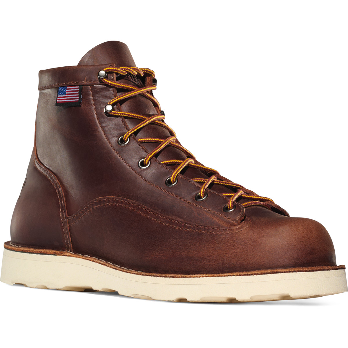 Botas De Trabajo Danner Hombre Mexico - Bull Run 8 Marrom - IZRPM4136